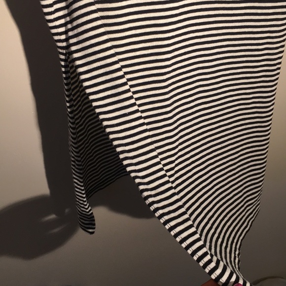 GAP KNIT STRIPED MAXI SKIRT WITH SIDE SLITS - Picture 2 of 5